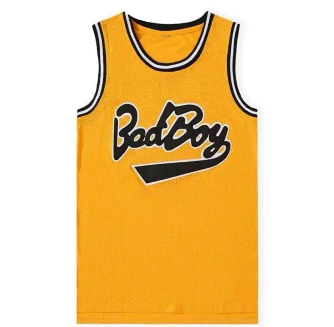 BAD BOY ユニホーム Notorious BIG 黄色 タンク 2XL