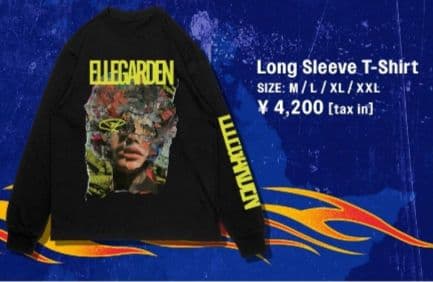 ELLEGARDEN ロングスリーブTシャツ ブラック XL