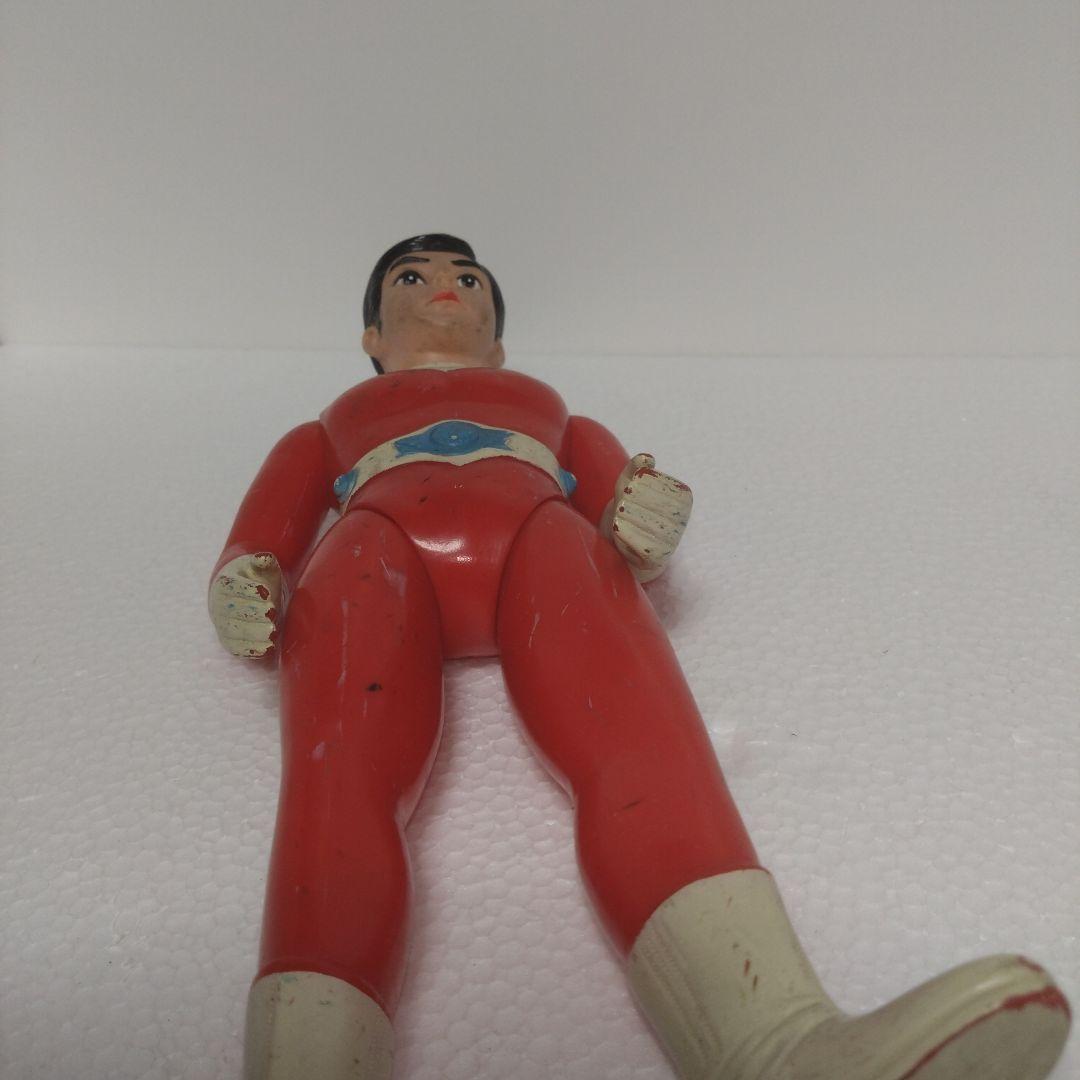 【希少品】　ソフビ　レッドマン　ブルマァク　面取れ