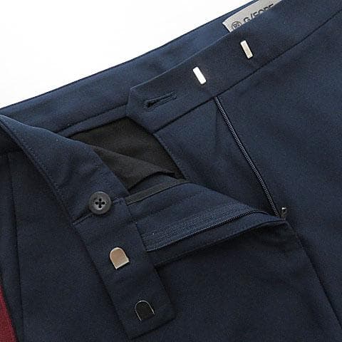 【美品】G/FORE ジーフォア パンツ ネイビー系 サイズ2 [M5693]
