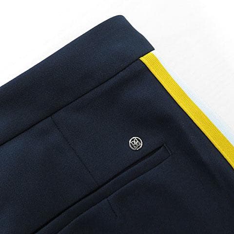 【美品】G/FORE ジーフォア パンツ ネイビー系 サイズ2 [M5693]