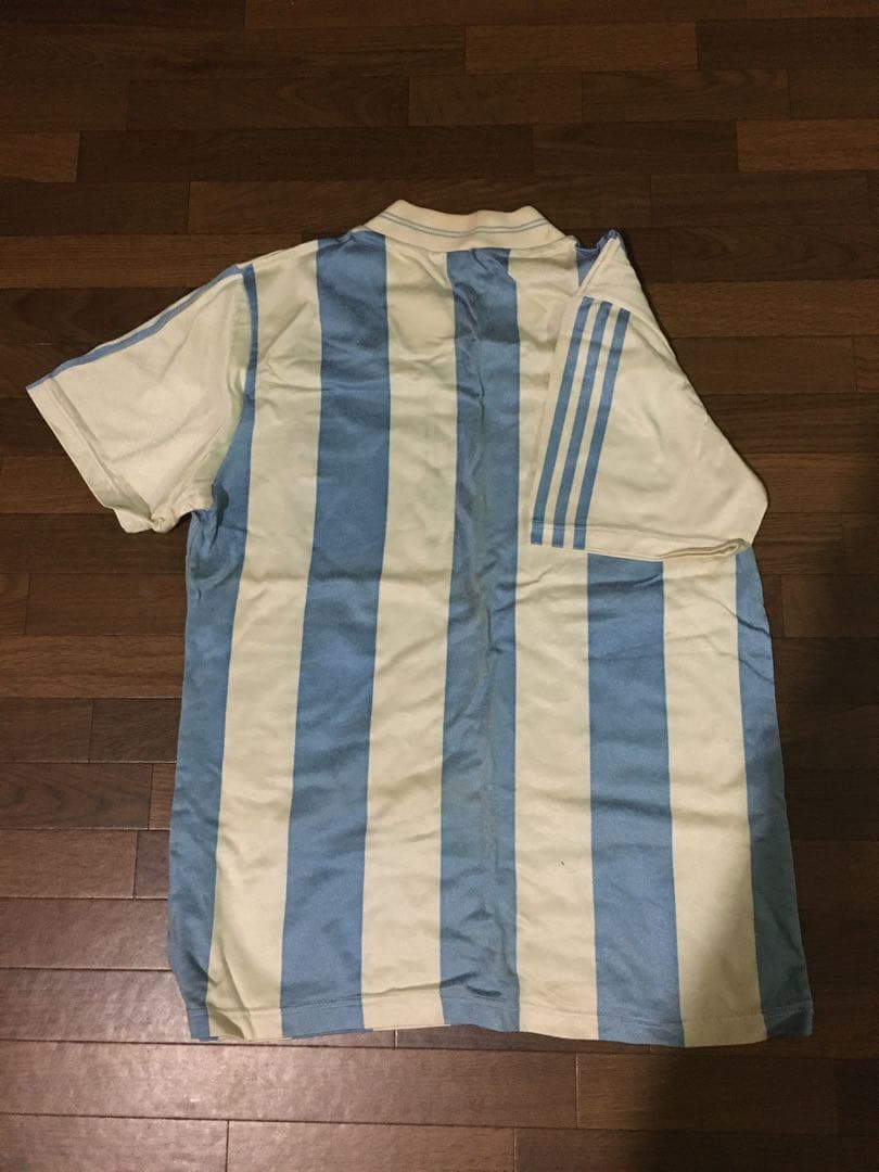 adidas 90年 アルゼンチン代表 ユニフォーム マリオケンペス直筆サイン入