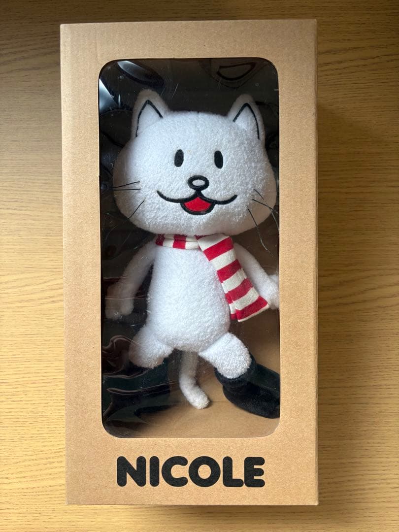 新品　ニコル3点セット　ぬいぐるみ ＆ キーホルダー ＆ ピンバッジ　おまけ多数