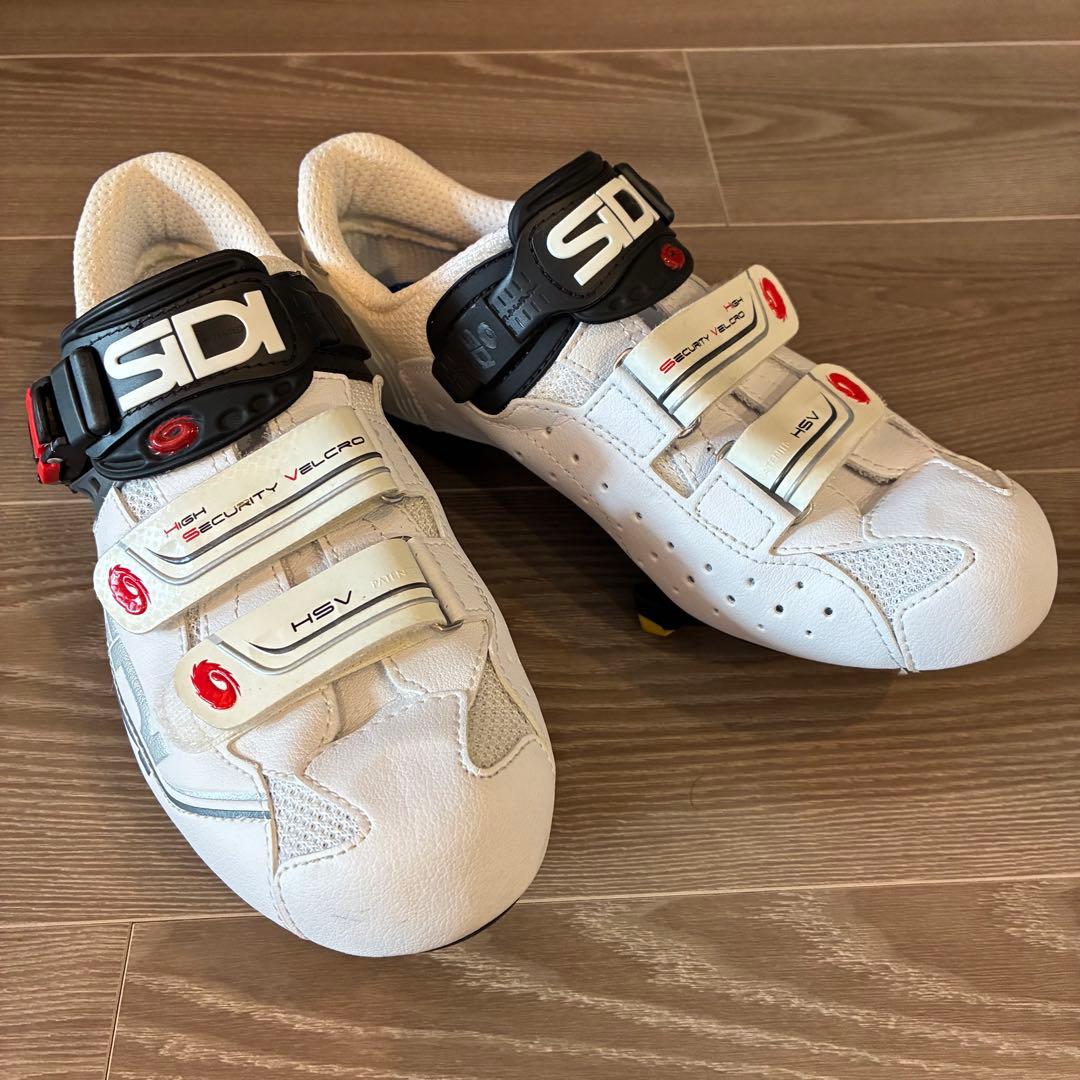 【美品】SIDI GENIUS 7 MEGAビンディングシューズ クリート付き