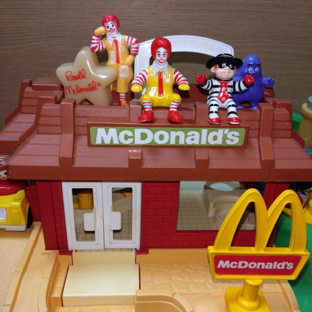 マクドナルド　ビンテージ　フィッシャープライス　ごっこ遊び　チャンキーピープル