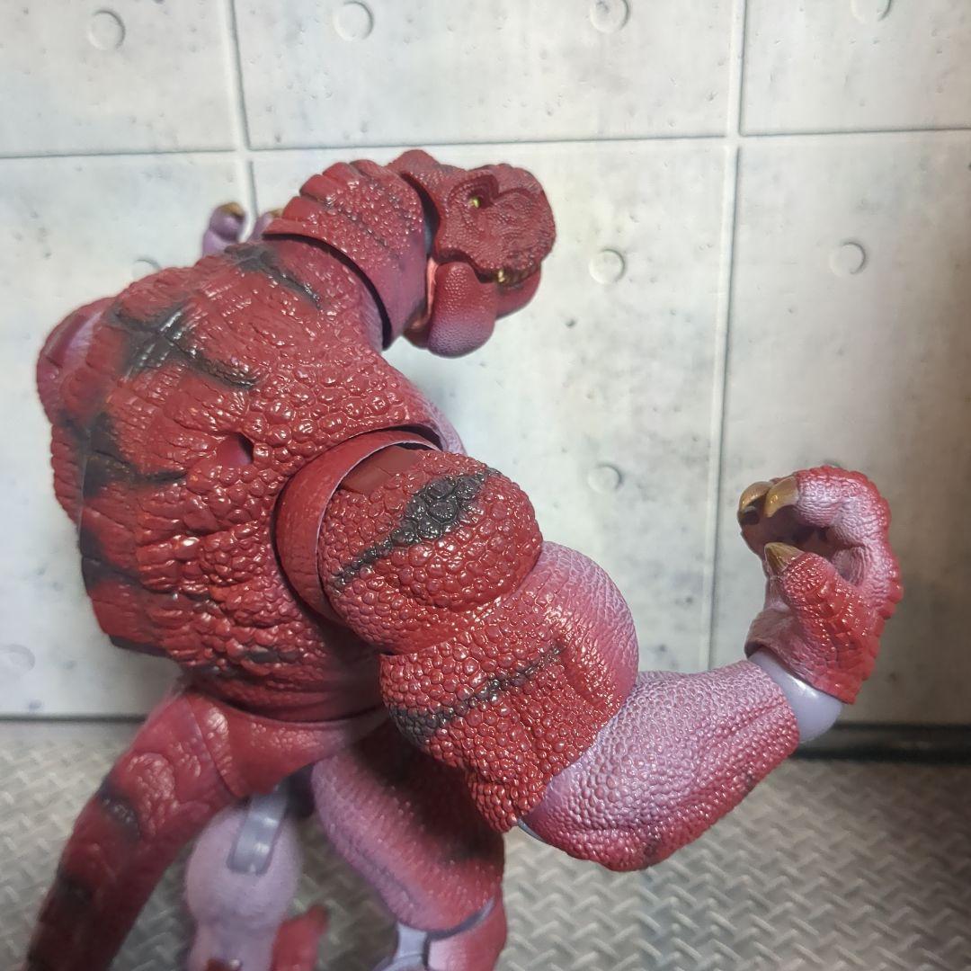 1/12 AXYTOYS ティラノサウルス部族兵士 レッド