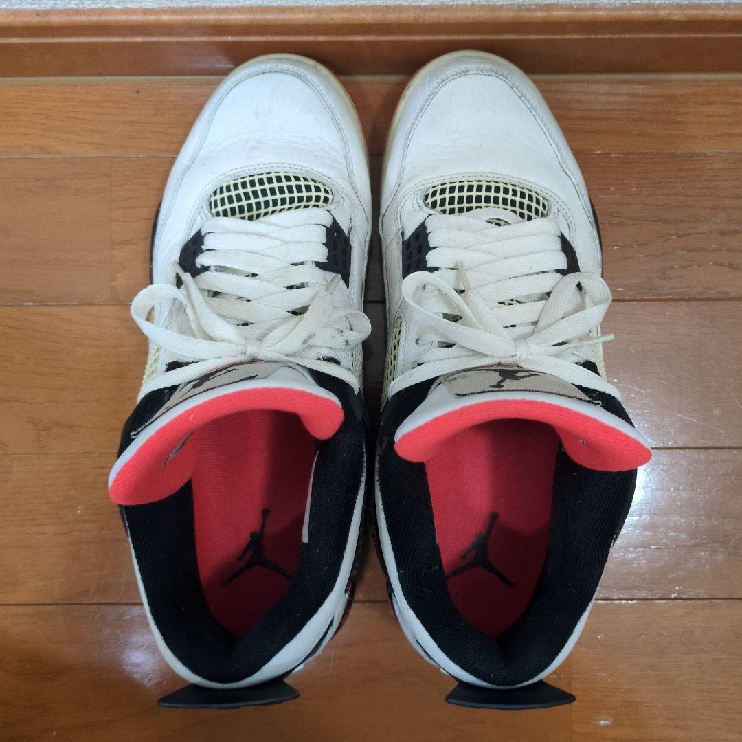 Air Jordan 4 ホワイト/ブラック/レッド