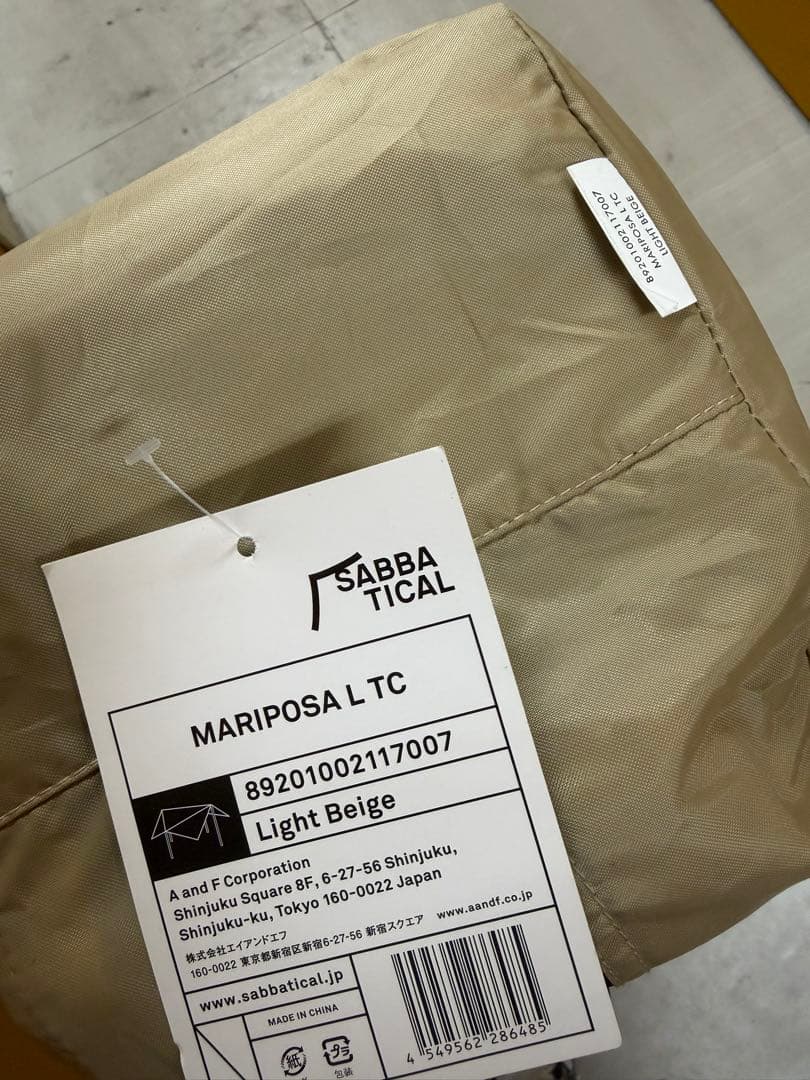 SABBATICAL MARIPOSA L TC サバティカル マリポサタープ