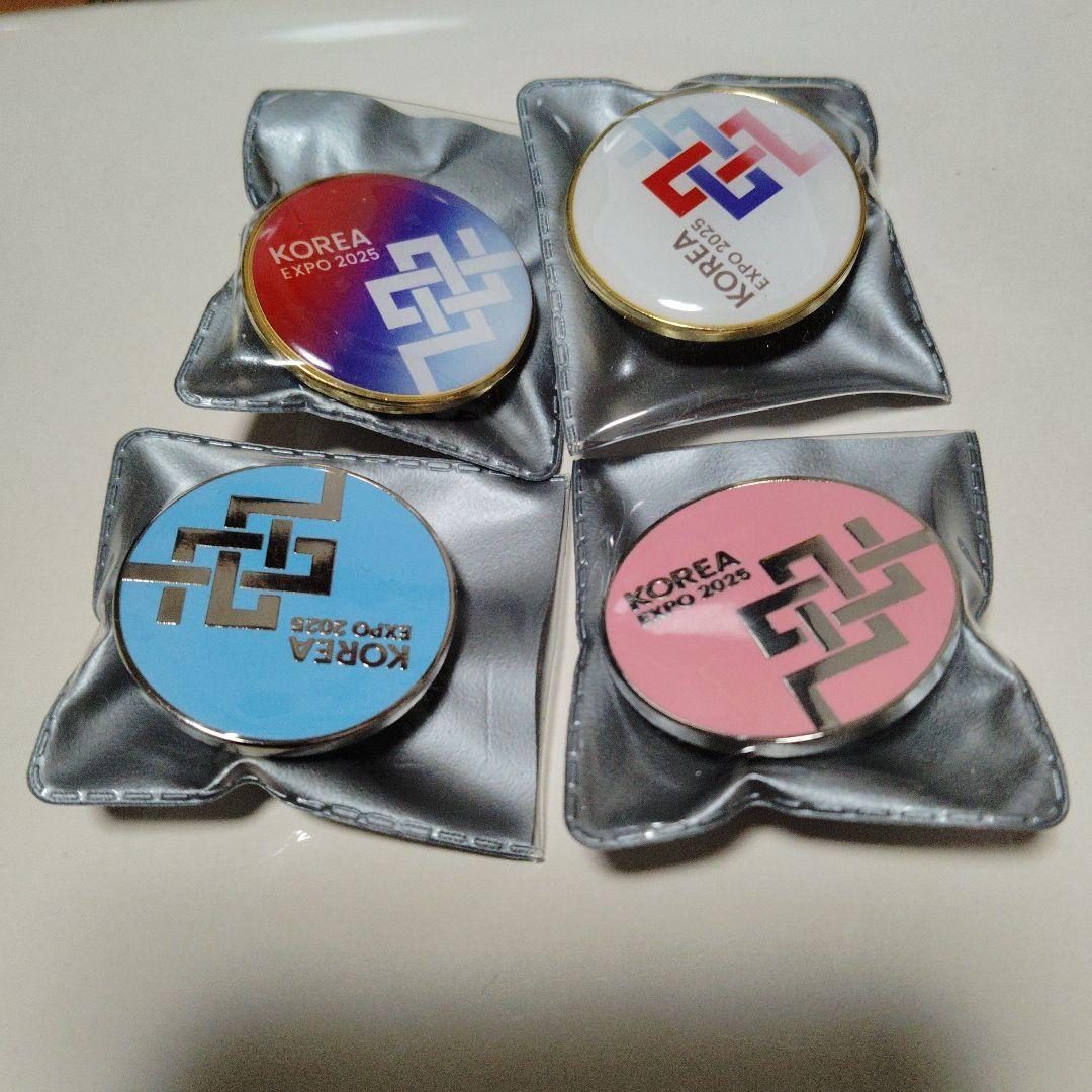 韓国　ピンバッジ　万博　韓国館　非売品　KOREA EXPO 2025
