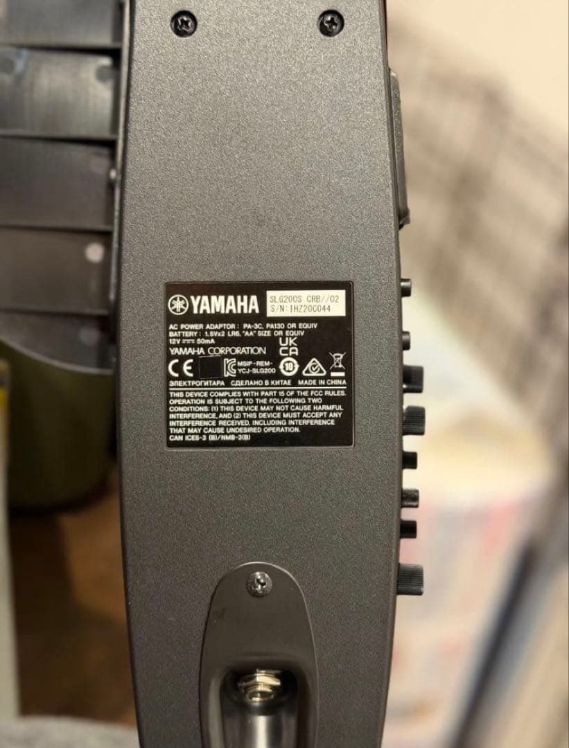 【美品】YAMAHA SLG200S CRB サイレントギター