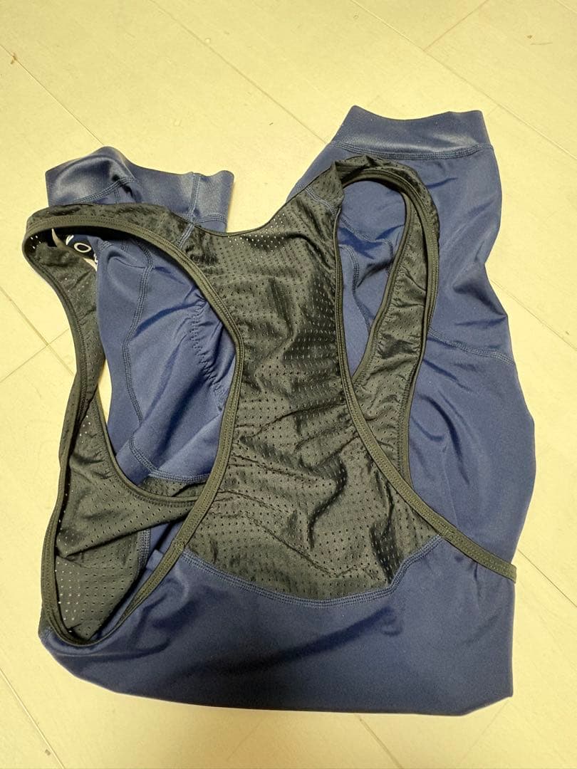 【値下げ】Nomad Véloビブタイツ L ネイビー