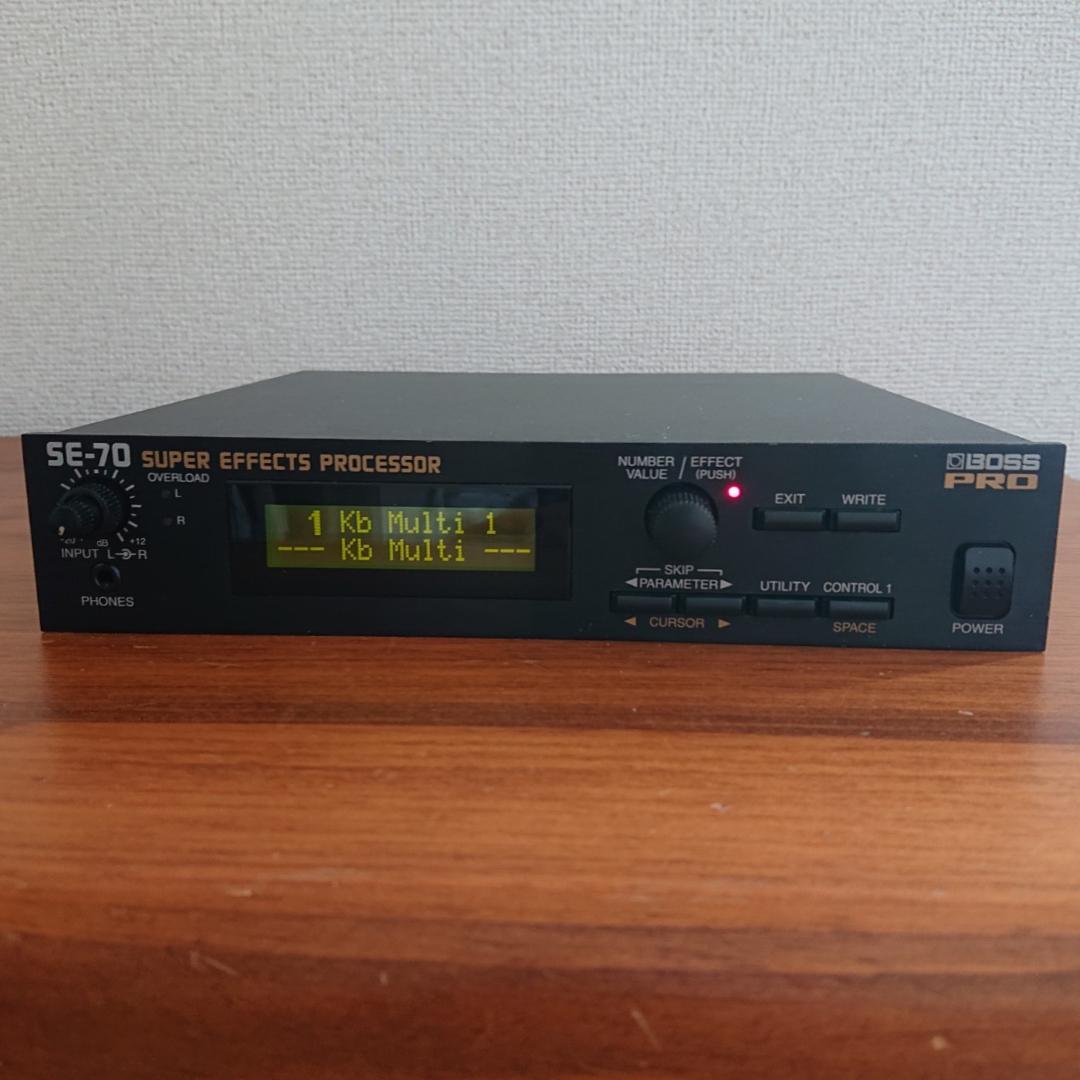 ギター BOSS SE-70 SUPER EFFECTS PORCESSOR