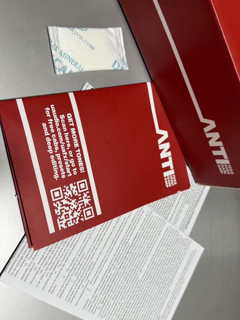 UAFX ANTI 5150系 別売純正アダプター付属