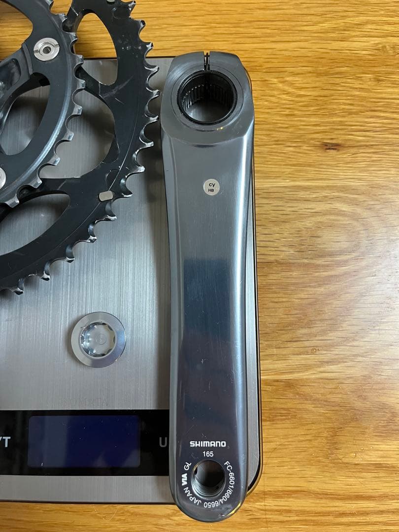 シマノULTEGRA FC-6650 165MMクランクセット