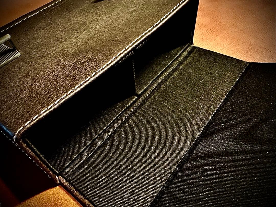 月末SALE！Pvt.Workshop極 本革デッキケース　ダークブラウン