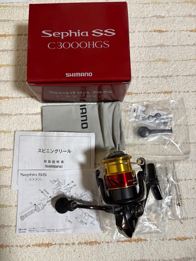 シマノ 15セフィアSS C3000S 美品！BB追加