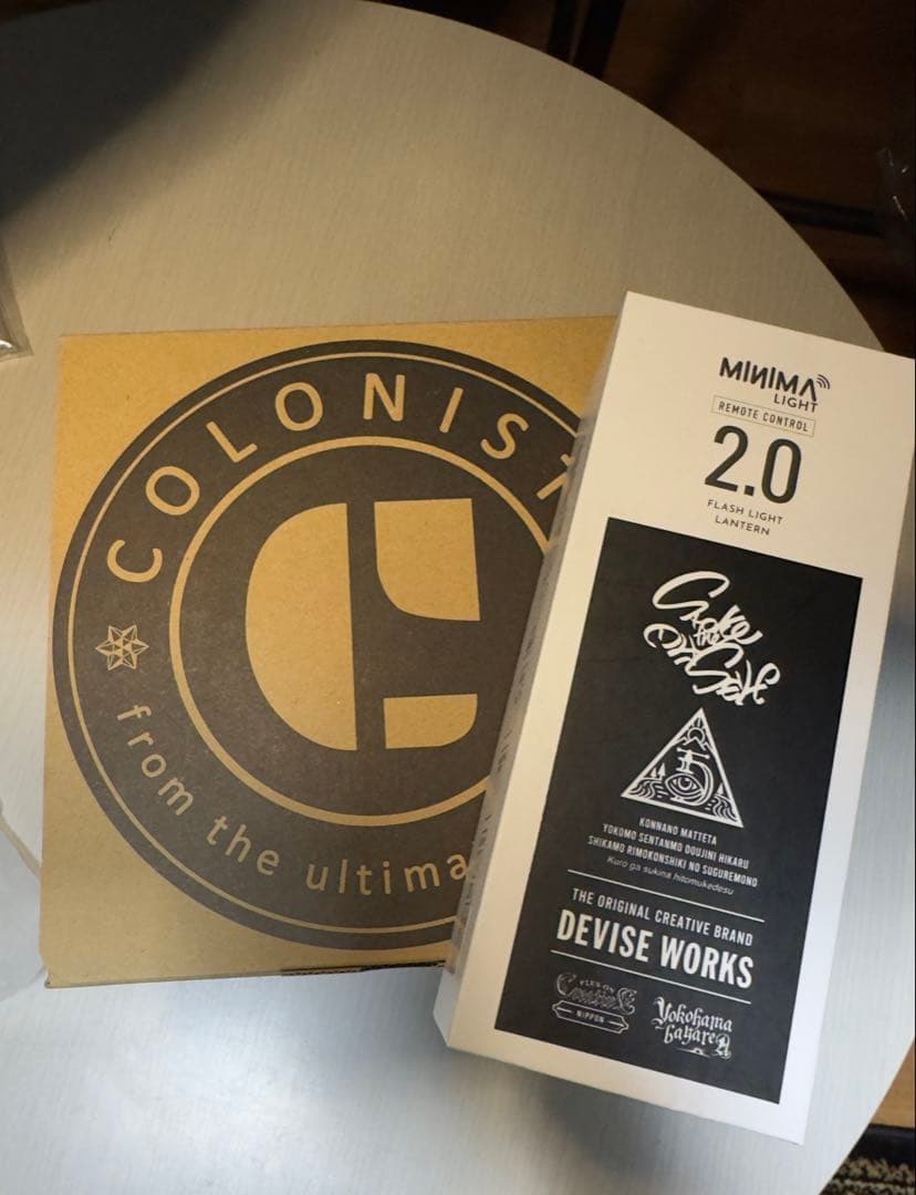COLONIST & MINIMAlight2.0 デバイスワークス別注セット