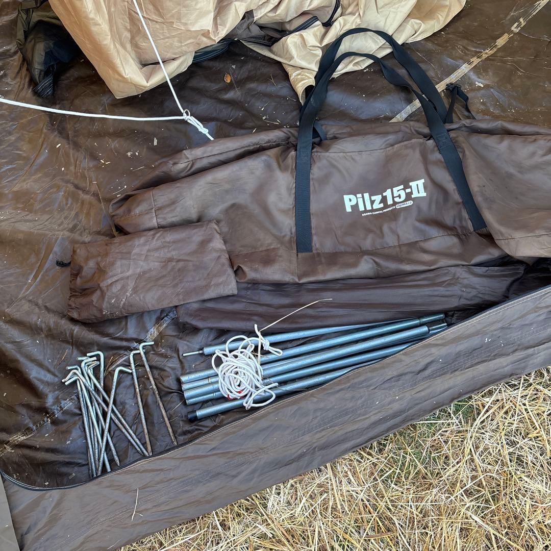OGAWA　Pilz15 PVCマルチシート付き　ピルツ　テント