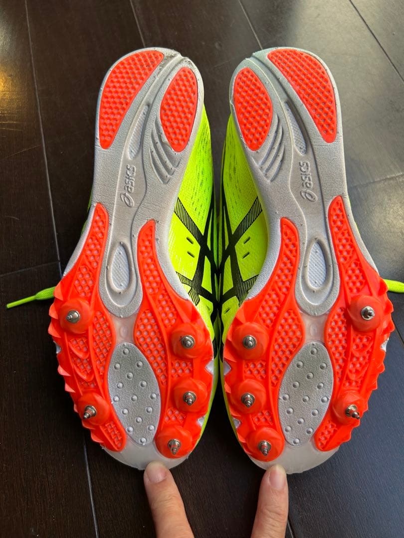 アシックス　asics 陸上　スパイク　GUNLAP ガンラップ　24センチ