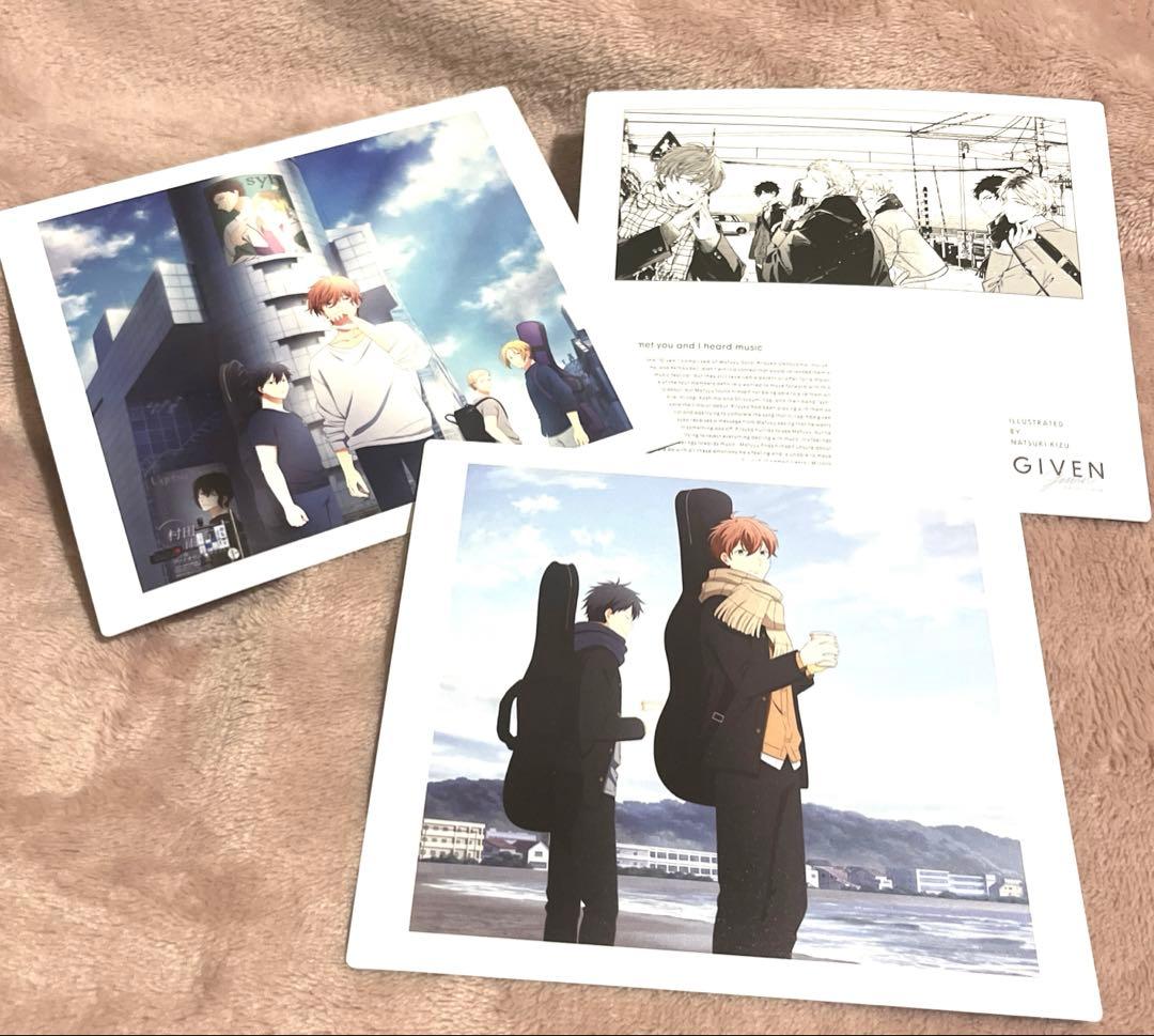 ギヴン　完全生産限定版　DVD 映画ギヴン海へ　キヅナツキ　新品未再生