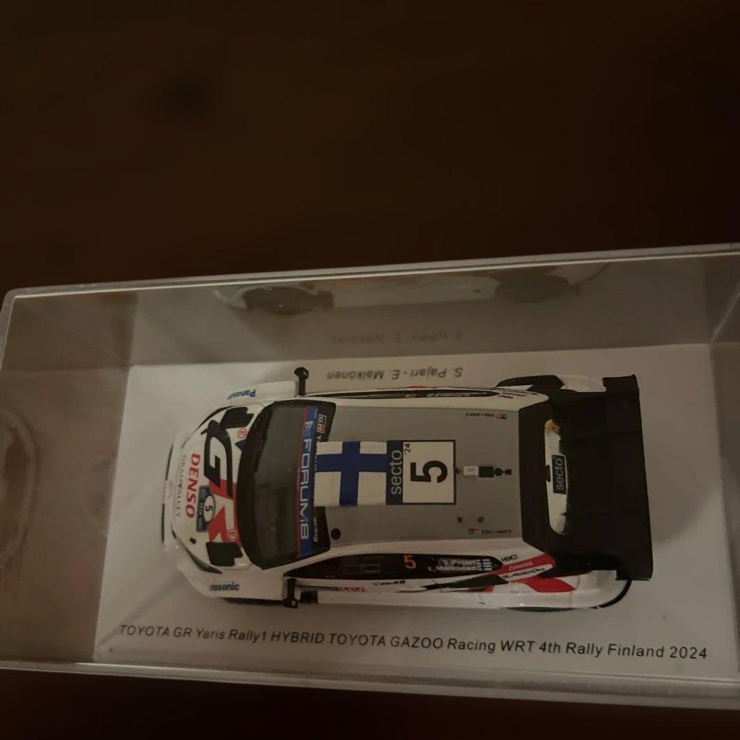 ミニカー TOYOTA GR Yaris Rally 1 Sami Pajari