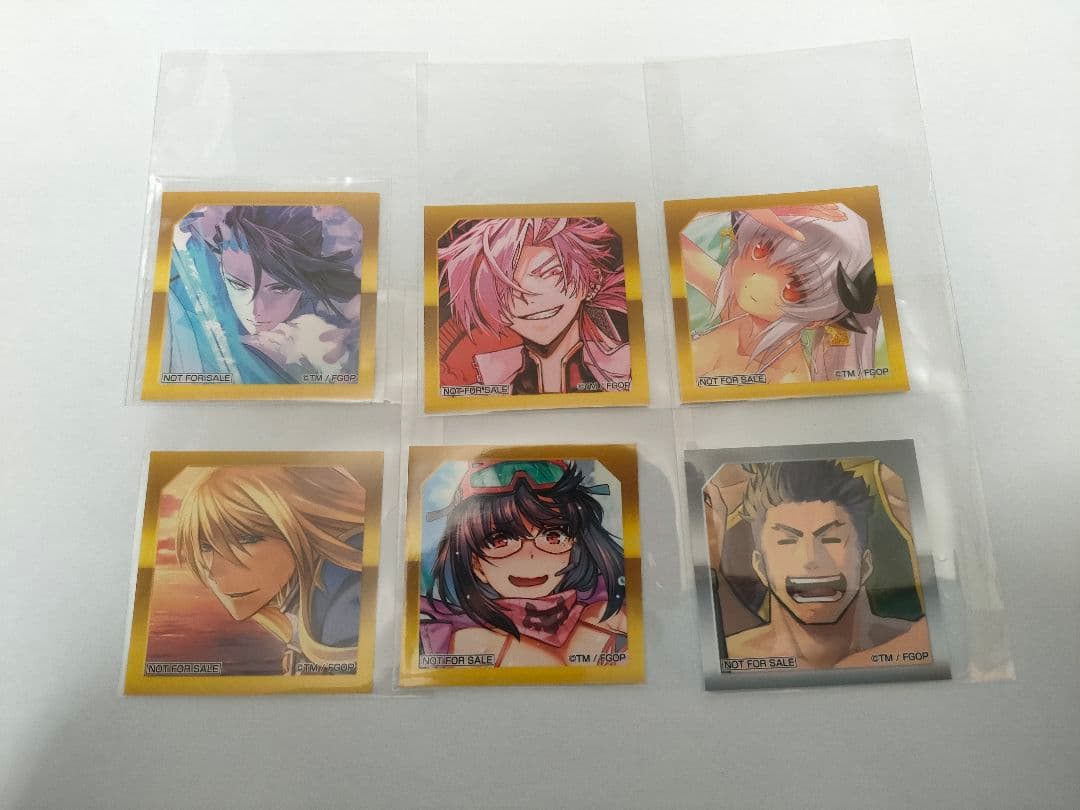 FGO 最終再臨展 入場特典 ステッカー 近藤勇 高杉晋作 太公望