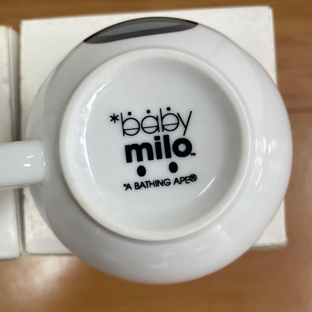 【値下げ】【新品未使用】A BATHING APE babymiloマグカップ