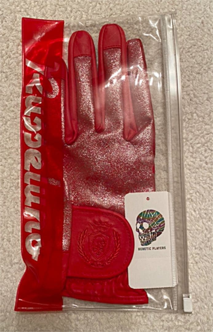 新品未使用品！ラッセルノ★片手用グローブ★両手用★赤