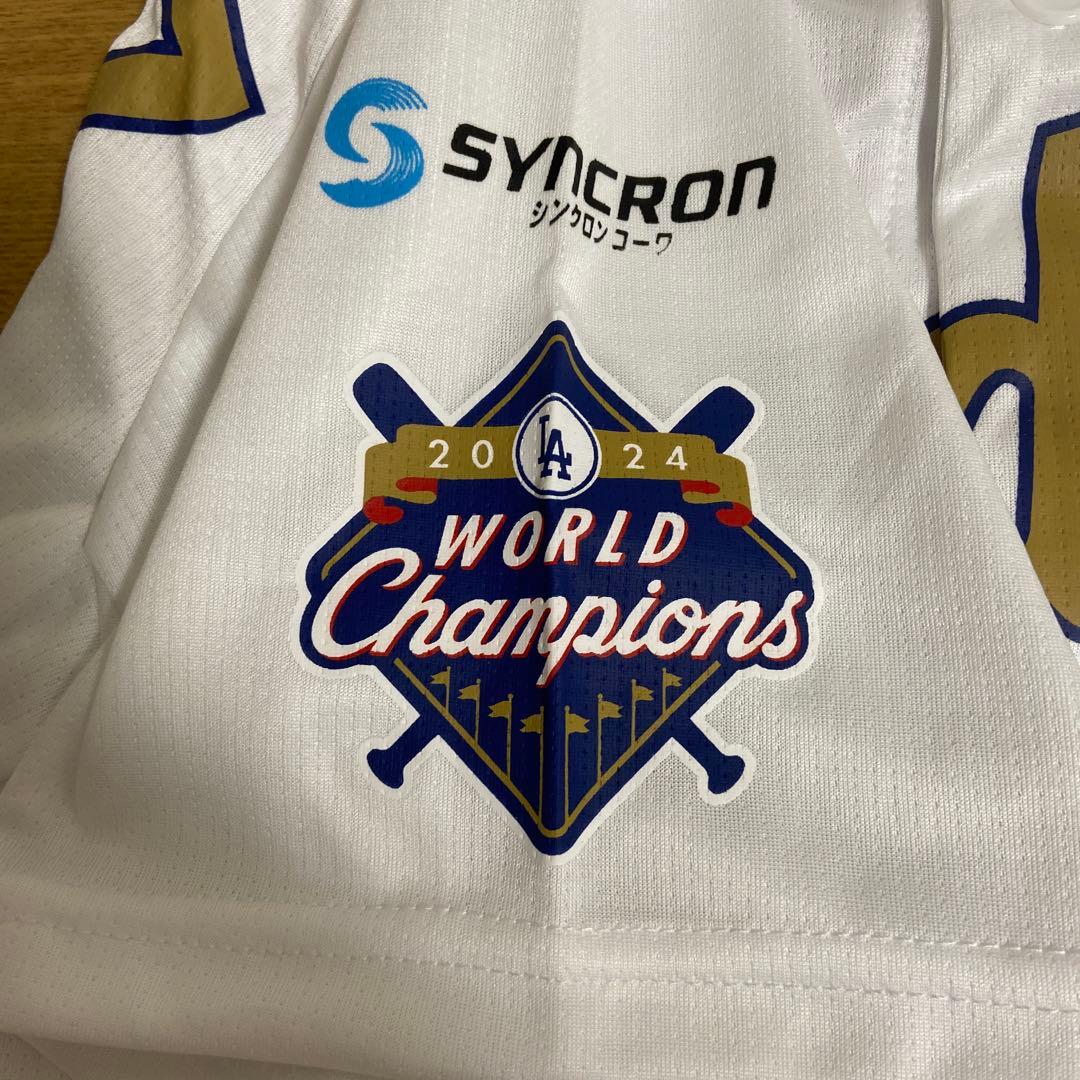 Dodgers ドジャース　ユニフォーム M 2024ワールドチャンピオン　キケ