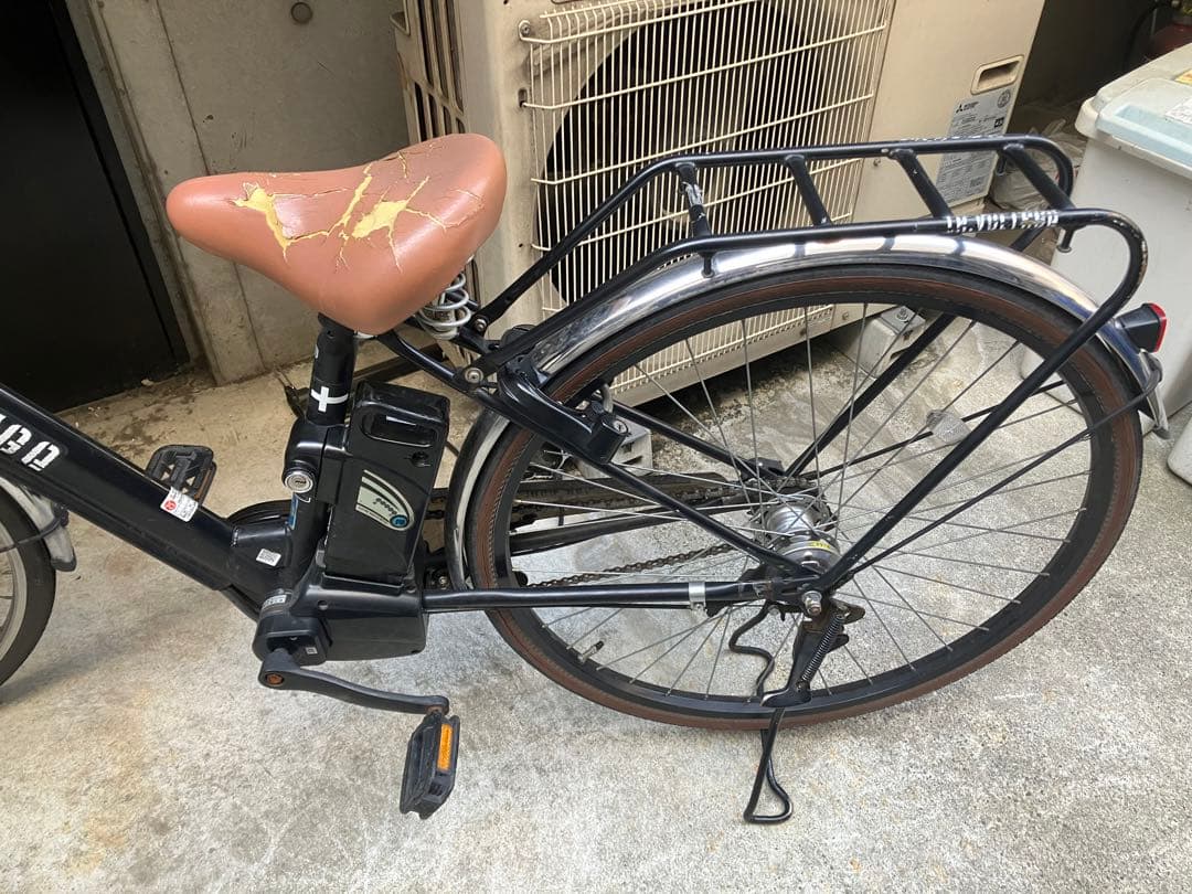 電動アシスト自転車 ペルテック　ウーバー配達　フードデリバリー　バッグ、カゴ付き