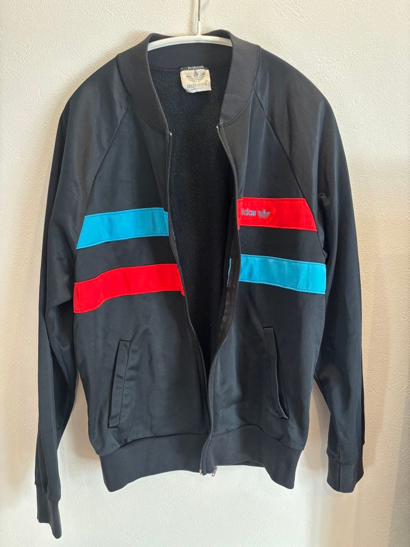 adidas トラックジャケット　古着レア　Mサイズ