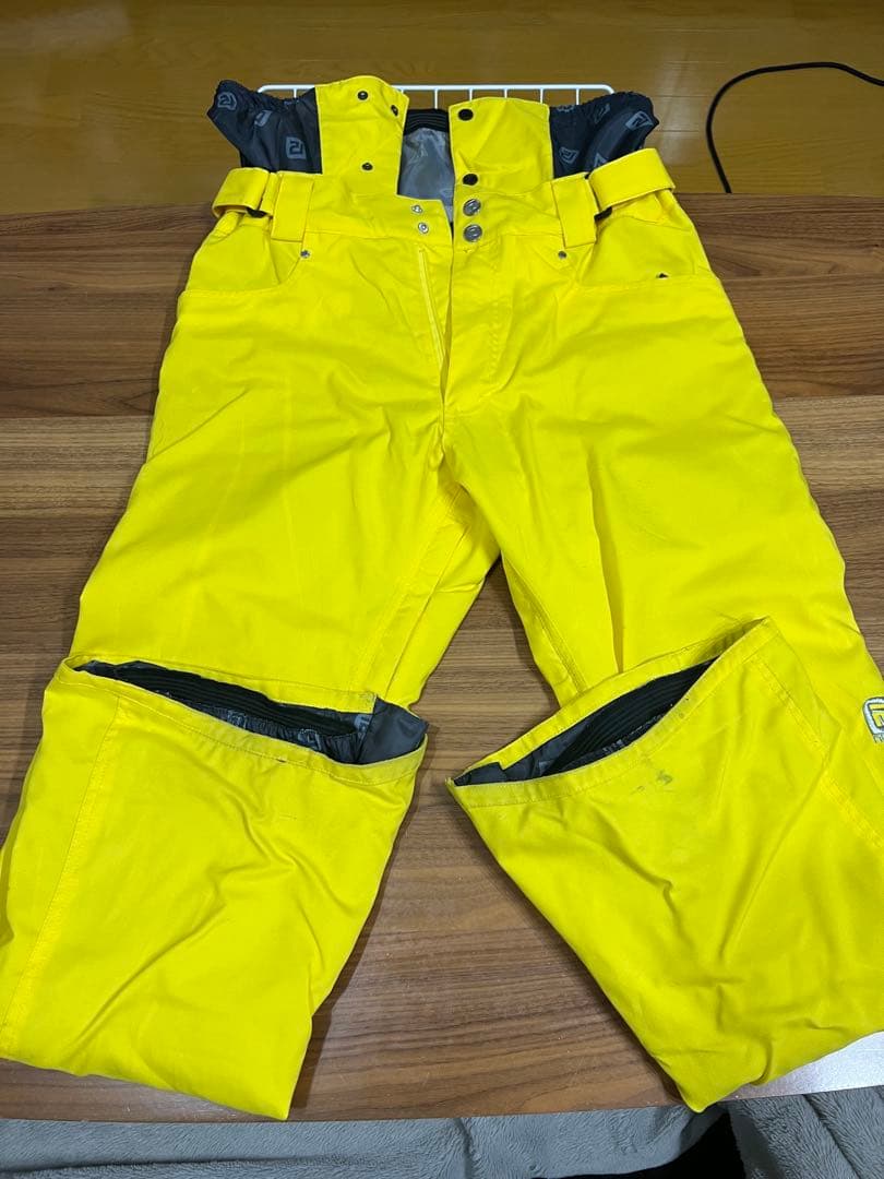 newrail マルチカラー スノーボードウェア M ズボン　L セット