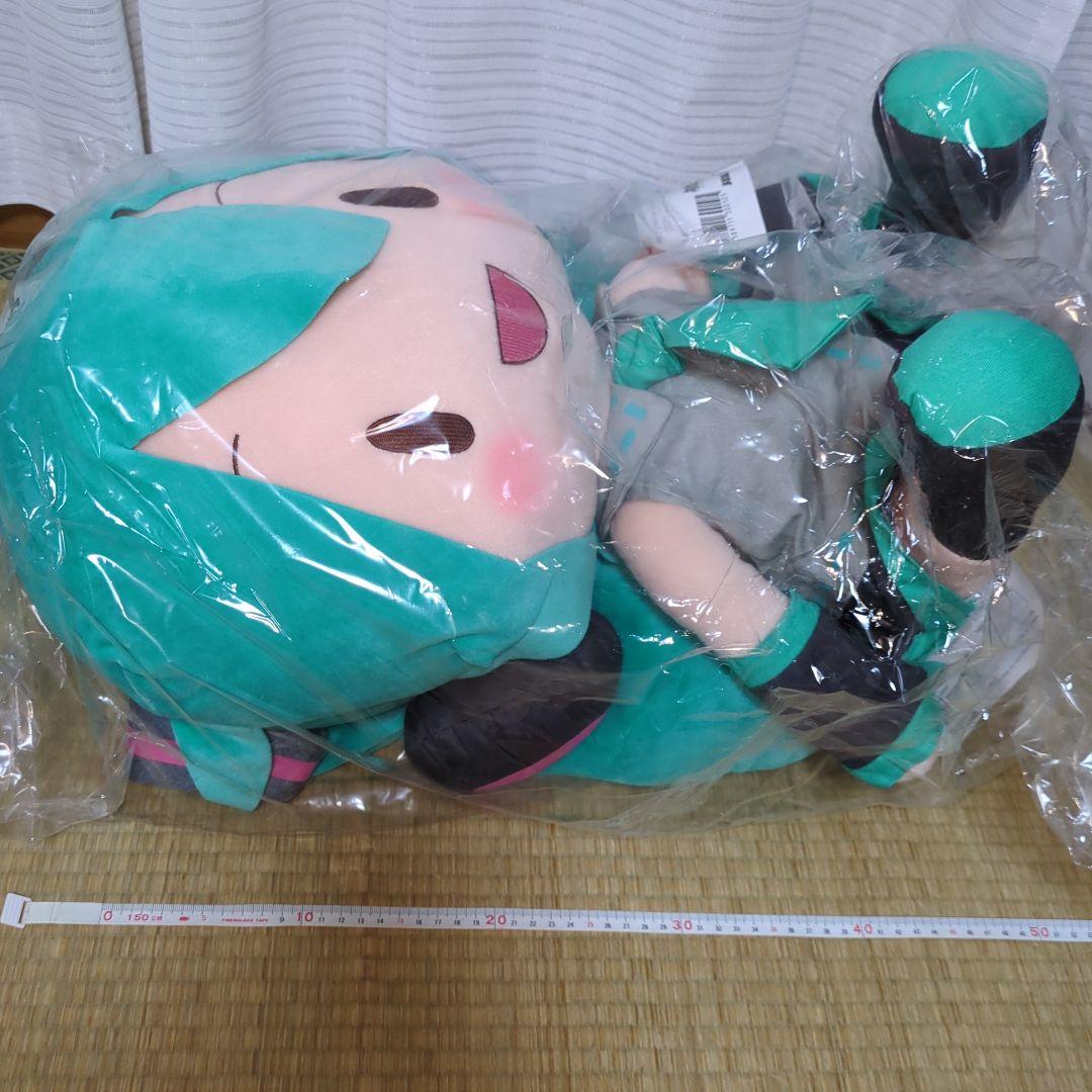 【未開封品】初音ミク どでかジャンボふわふわぬいぐるみ