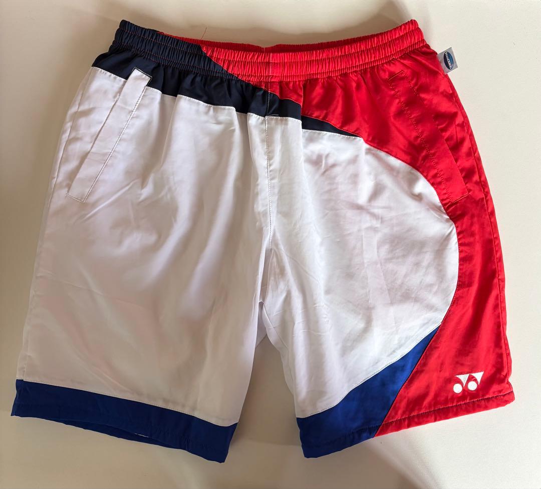YONEX スポーツパンツ 赤/白/青 レア