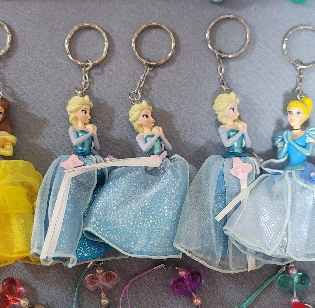 東京ディズニーリゾート ディズニープリンセスキーホルダー 21点セット