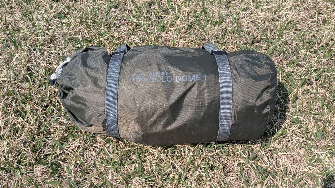 SOLO DOME 1 ドーム型テント カラーは「カーキ」　BDK-08KA