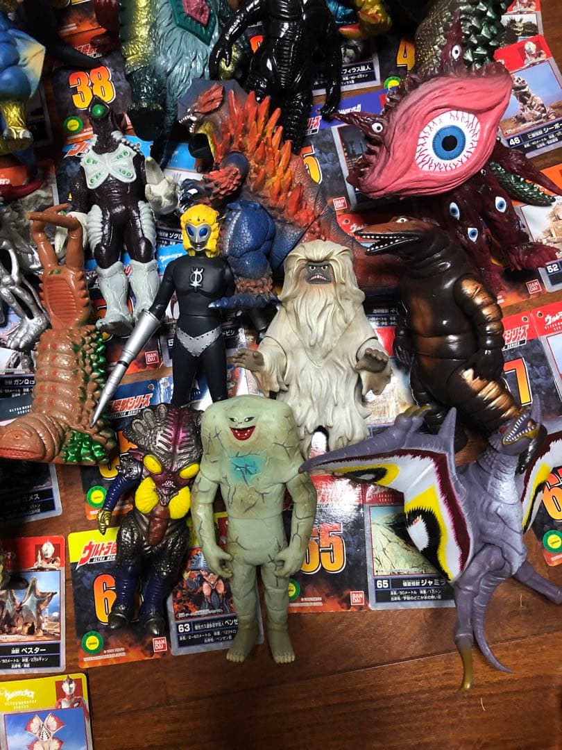 ウルトラマン ウルトラ怪獣 ソフビ タグ付 まとめ売り バンダイ