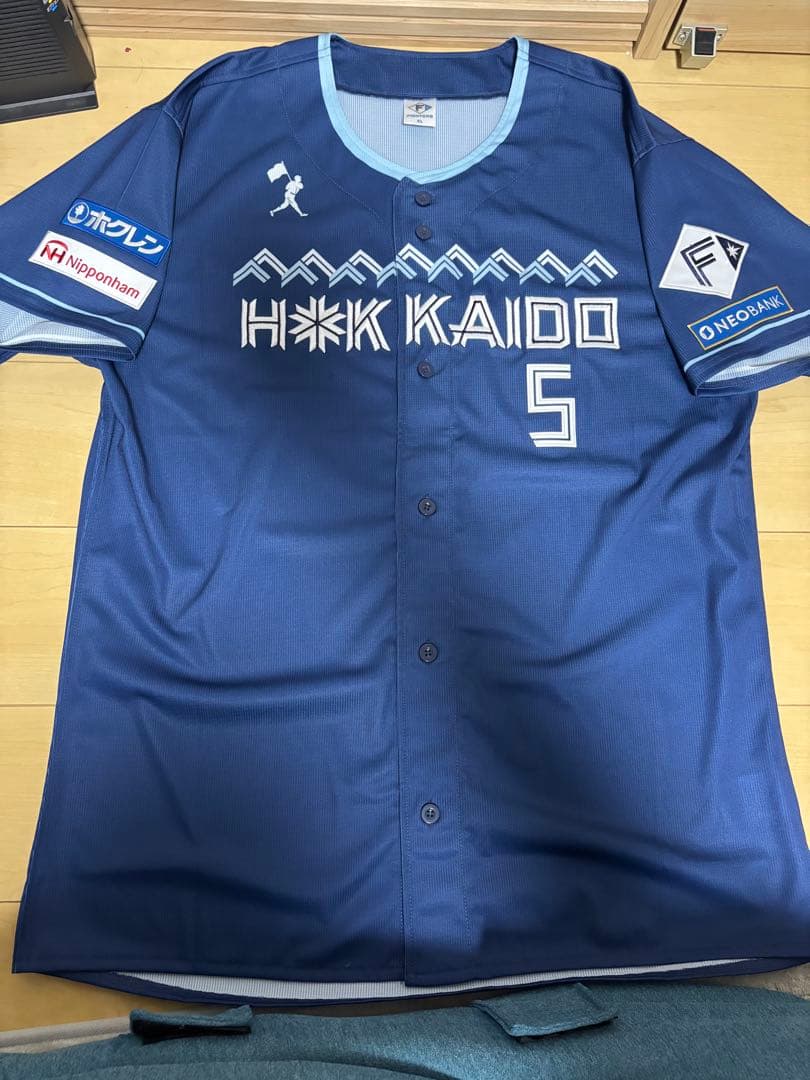 日本ハムファイターズ 野村佑希 ユニフォーム we love hokkaido