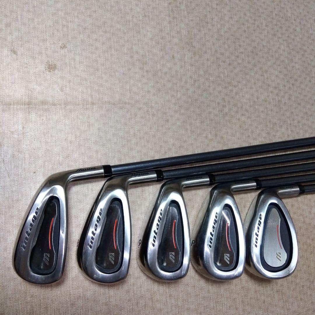 MIZUNO レディース アイアンセット SW.PW.9~7