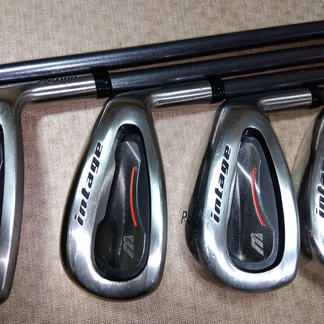 MIZUNO レディース アイアンセット SW.PW.9~7