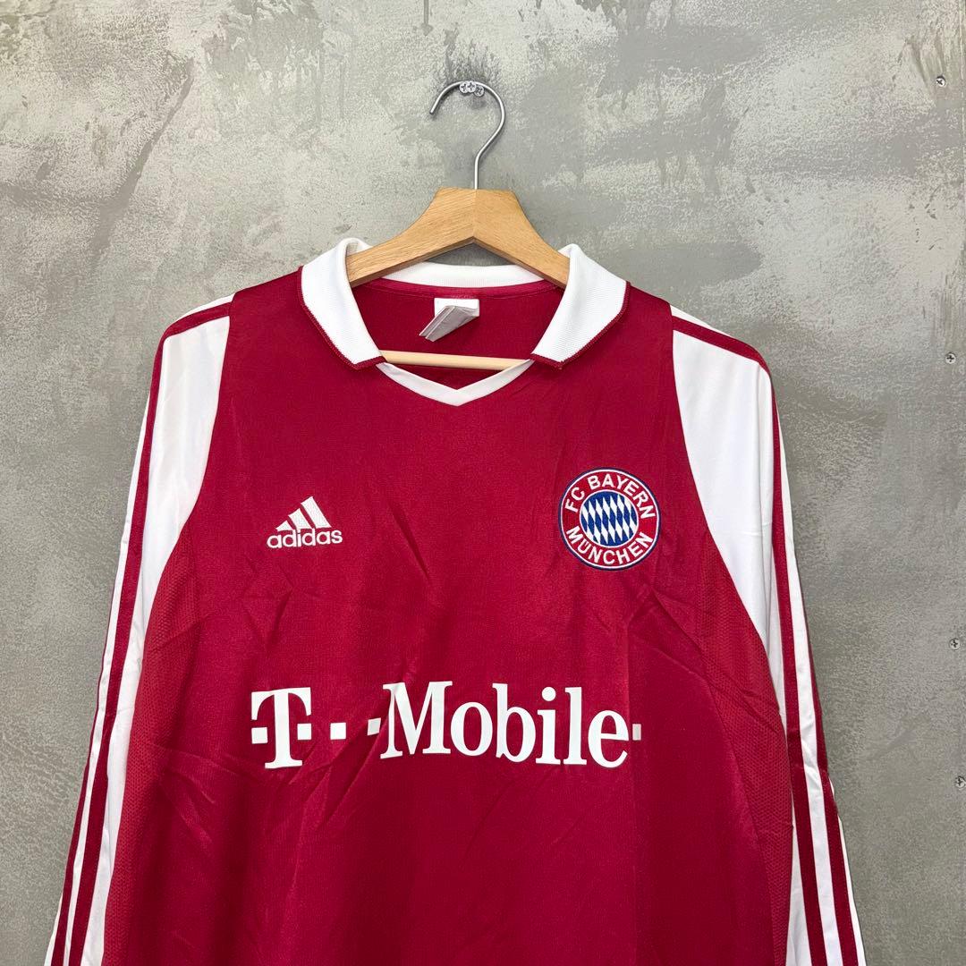 adidas バイエルンミュンヘン 03-04 ユニフォーム ゲームシャツ 長袖