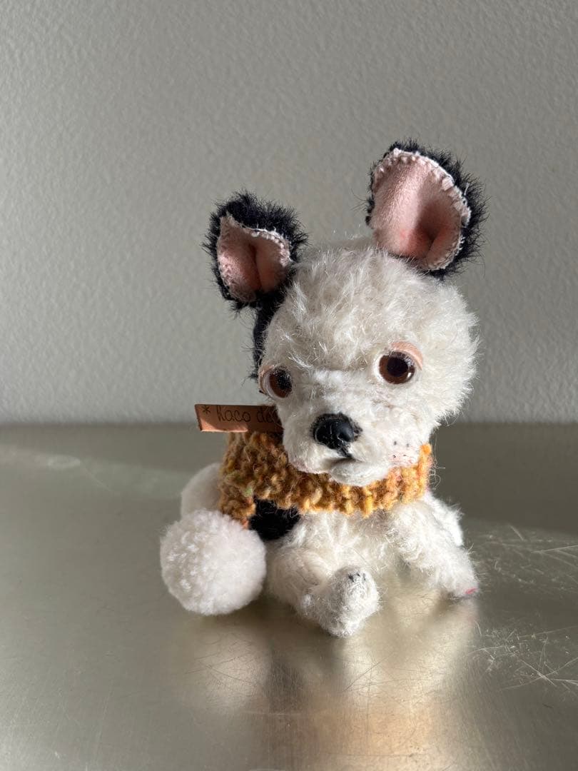 hacodeco 戸田なつこ　ハンドメイド　ぬいぐるみ　フレンチブルドッグ