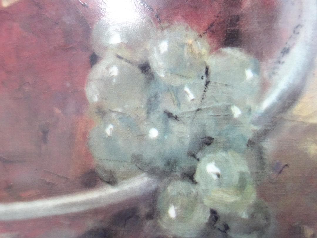 M▽高光一也 鳴海陶器 ナルミ 陶板 陶画 額縁 (37914)