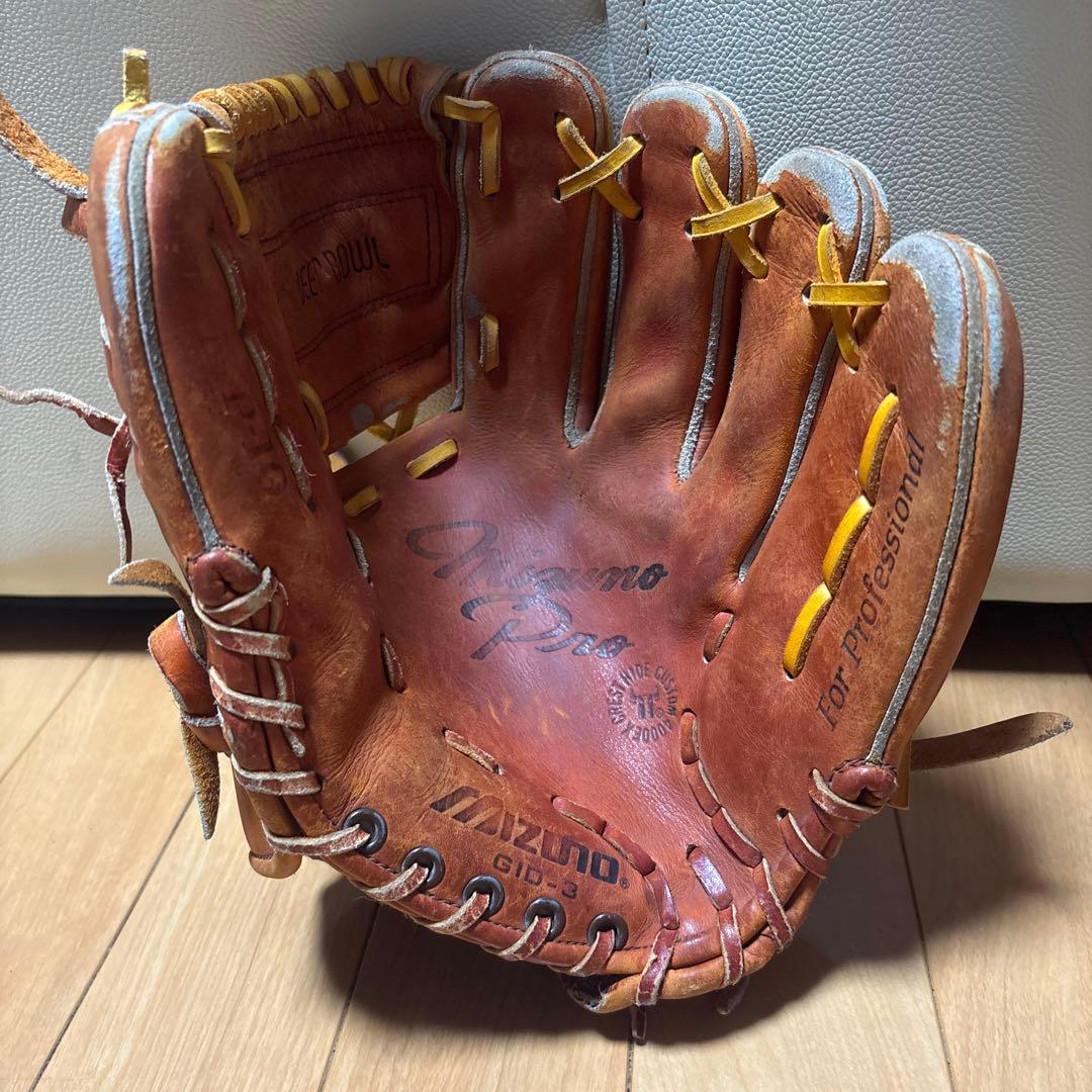 ミズノプロ グローブ 内野 当時物 レア