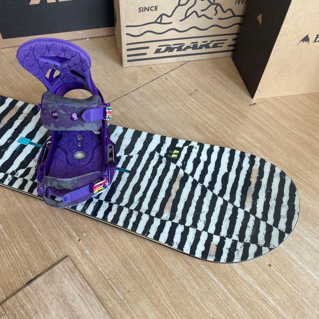 BURTON　バートン　LEXA　レクサ　バインディング付　スノーボードセット
