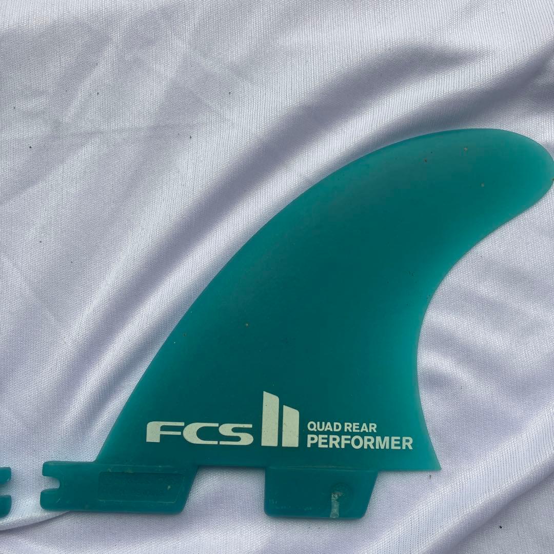 FCS Ⅱ Quad Rear Performer Mサイズ 2枚セット