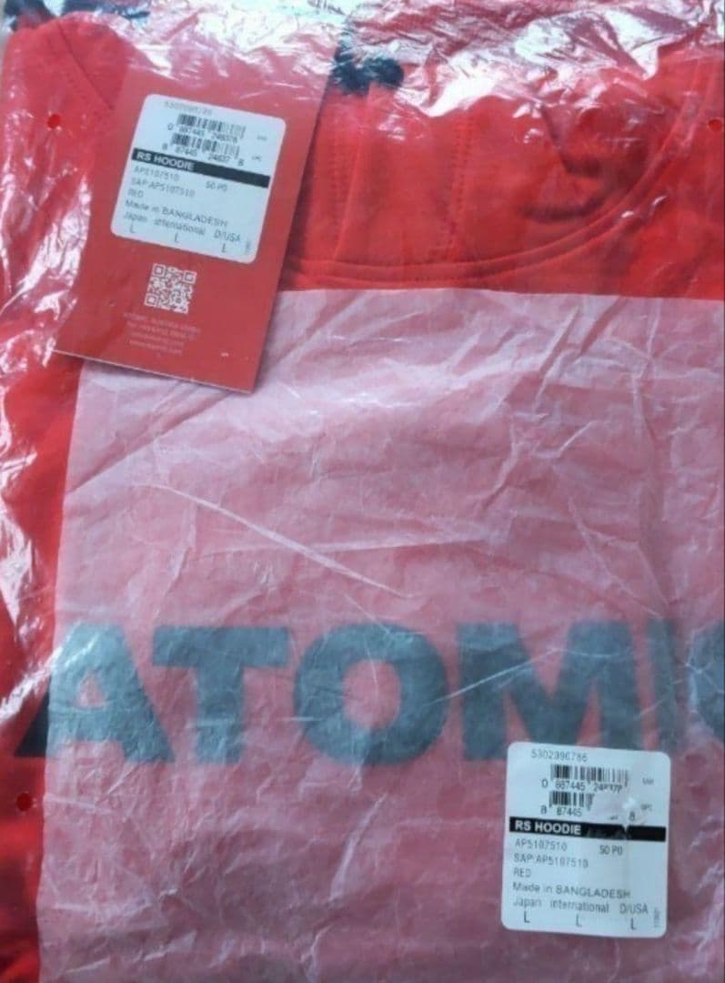 新品未開封 Atomic アトミックパーカー & 未使用パーカーベスト