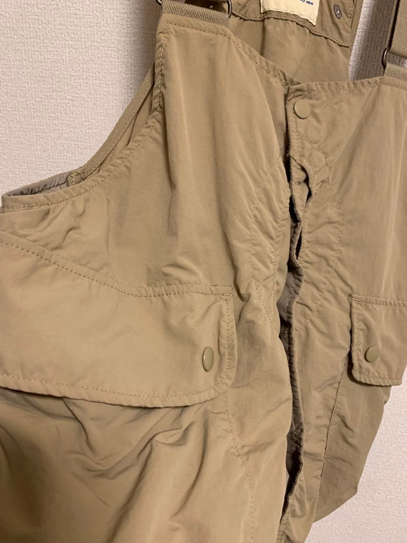 BEAMS BOY フィッシングベスト ベージュ