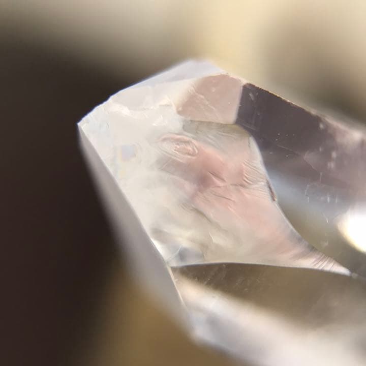 水晶原石・カテドラル・クリア水晶ポイント　58ｇ
