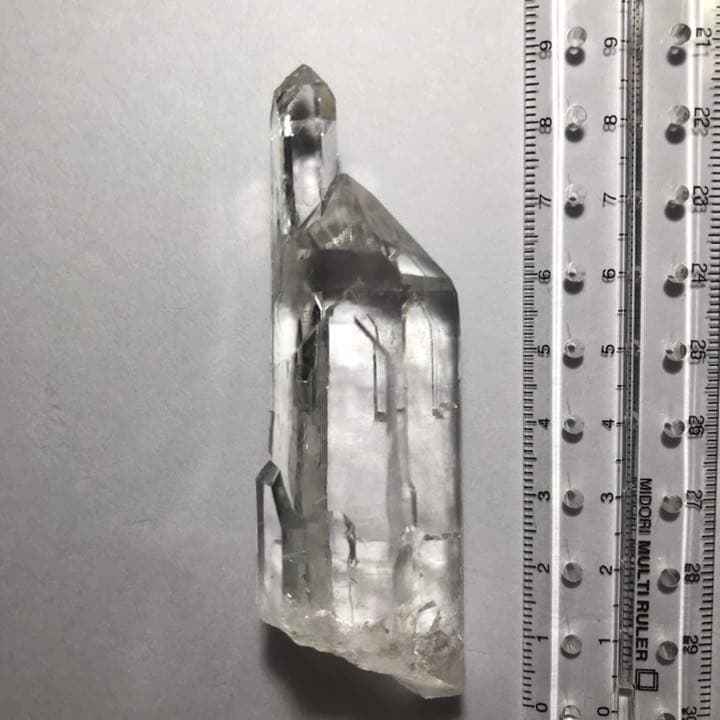 水晶原石・カテドラル・クリア水晶ポイント　58ｇ